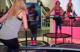 Fitness trampolin